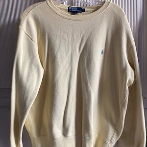 Polo Ralph Lauren size M yellow sweatshirt